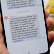Text message alert about the extension of Michigan's Stay Home Stay Safe order due to COVID-19. Text message alert about the extension of Michigan's Stay Home Stay Safe order due to COVID-19.