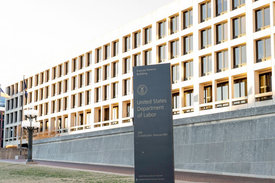 U.S. Department of Labor headquarters in Washington, D.C.,