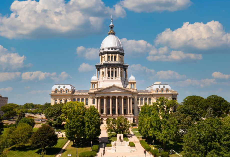 The Illinois State Capitol