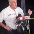 Sheriff Mike Chitwood addressing the media about the shootout involving two children in Florida. Sheriff Mike Chitwood addressing the media about the shootout involving two children in Florida.