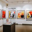 Art gallery showcasing Andy Warhol's iconic portraits of Marilyn Monroe. Art gallery showcasing Andy Warhol's iconic portraits of Marilyn Monroe.