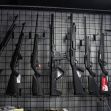 Rifles and shotguns on display at a gun shop in Fresno County on July 12, 2022. (Larry Valenzuela, CalMatters/CatchLight Local)