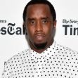 Sean "Diddy" Combs attending a public event, wearing a black and white polka dot shirt. Sean "Diddy" Combs attending a public event, wearing a black and white polka dot shirt.