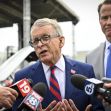 Ohio Governor Mike DeWine speaks to reporters about the new law allowing teachers to carry firearms in schools after minimal training. Ohio Governor Mike DeWine speaks to reporters about the new law allowing teachers to carry firearms in schools after minimal training.