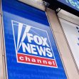 Logo of Fox News Channel displayed on a building. Logo of Fox News Channel displayed on a building.