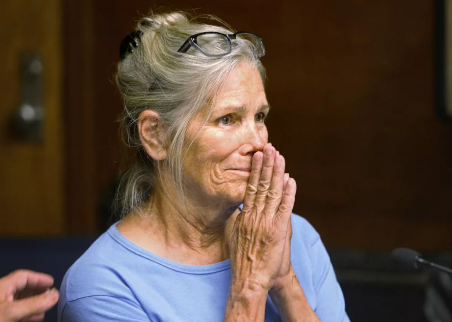 A California appeals court reversed Gov. Gavin Newsom’s decision to deny parole for Leslie Van Houten, above, a follower of cult leader Charles Manson who has spent more than 50 years behind bars.(Stan Lim / Los Angeles Daily News)