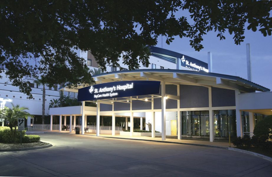 BayCare Health System St. Anthony's Hospital in St. Petersburg was one of four hospitals named in the Department of Justice's case.