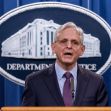 Attorney General Merrick Garland speaking at a press conference regarding the Department of Justice's lawsuit against Texas over alleged violations of the Voting Rights Act. Attorney General Merrick Garland speaking at a press conference regarding the Department of Justice's lawsuit against Texas over alleged violations of the Voting Rights Act.