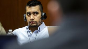 Cristhian Bahena Rivera during his trial for the murder of Mollie Tibbetts.