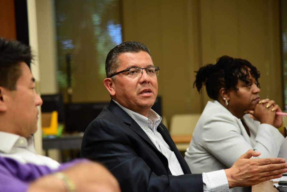 CDCR Secretary Ralph Diaz attends a 2019 meeting of the Transgender Housing and Search Workgroup.