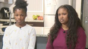 A young girl and her mother sharing their experience regarding a wrongful arrest case.