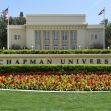 The exterior view of Chapman University, showcasing its main building and landscaped gardens. The exterior view of Chapman University, showcasing its main building and landscaped gardens.