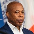 NYC Mayor Eric Adams during a press conference addressing federal bribery charges against him. NYC Mayor Eric Adams during a press conference addressing federal bribery charges against him.