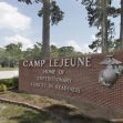 Sign for Camp Lejeune, a U.S. Marine Corps base in North Carolina, highlighting its role as a home for expeditionary forces. Sign for Camp Lejeune, a U.S. Marine Corps base in North Carolina, highlighting its role as a home for expeditionary forces.
