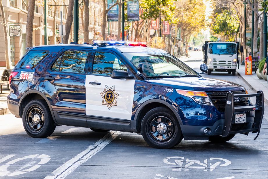 california police car