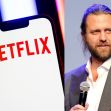 Image of a Netflix logo on a smartphone alongside an unspecified individual holding a microphone, conveying a connection to the film industry and recent legal issues. Image of a Netflix logo on a smartphone alongside an unspecified individual holding a microphone, conveying a connection to the film industry and recent legal issues.
