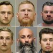 Mugshots of six men indicted in connection with a plot to kidnap Michigan Governor Gretchen Whitmer. Mugshots of six men indicted in connection with a plot to kidnap Michigan Governor Gretchen Whitmer.