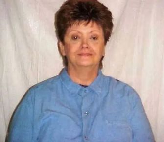 Mugshot of Maureen McDermott, a woman sentenced to death for the murder of her housemate in 1990.