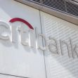 Citibank sign on a building facade. Citibank sign on a building facade.