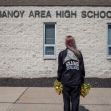 Brandi Levy, 18-year-old college freshman and former cheerleader at Mahanoy Area High School in Pennsylvania. (Danna Singer/American Civil Liberties Union)