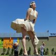 Marilyn Monroe statute in Palm Springs (AFP via Getty Images)