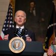 President Joe Biden delivers remarks on climate change and green jobs, in the State Dining Room of the White House, Wednesday, Jan. 27, 2021, in Washington. (AP Photo/Evan Vucci)