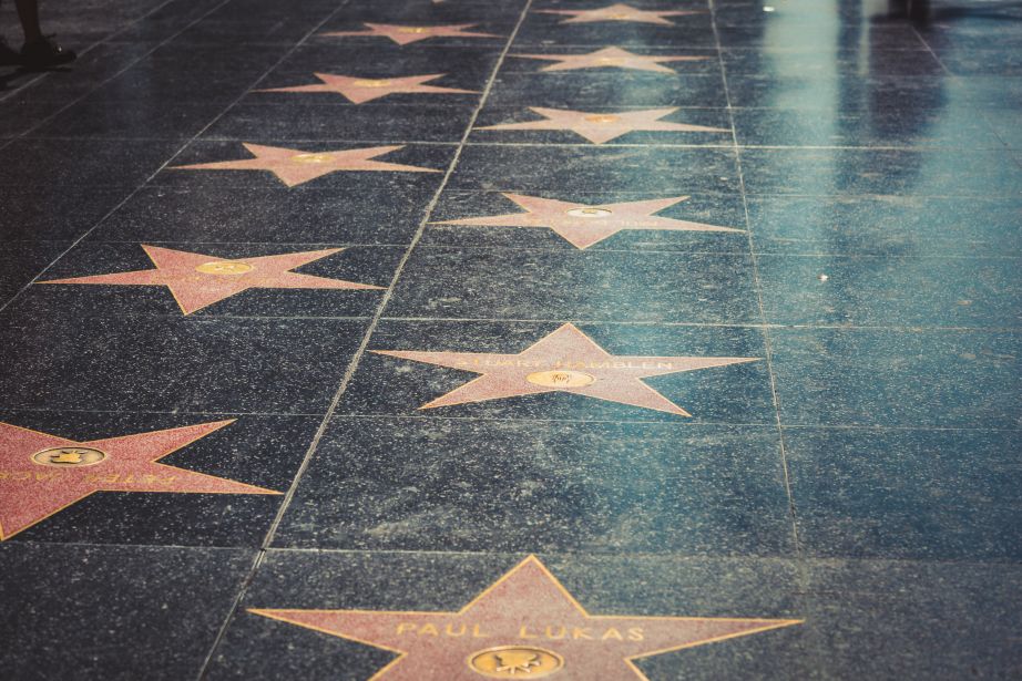 Hollywood walk of fame