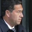 Former UCLA men's soccer coach Jorge Salcedo leaving a courthouse after being sentenced for his involvement in the college admissions bribery scandal. Former UCLA men's soccer coach Jorge Salcedo leaving a courthouse after being sentenced for his involvement in the college admissions bribery scandal.