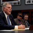 IRS Commissioner Charles Rettig speaking during a Senate Finance Committee hearing. IRS Commissioner Charles Rettig speaking during a Senate Finance Committee hearing.