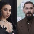 FKA Twigs and Shia LaBeouf, who were previously in a relationship, are shown separately in this image. FKA Twigs and Shia LaBeouf, who were previously in a relationship, are shown separately in this image.