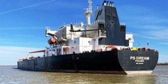 A motor tanker named P/S Dream, involved in a pollution case for illegally discharging oil-contaminated waste into the ocean.