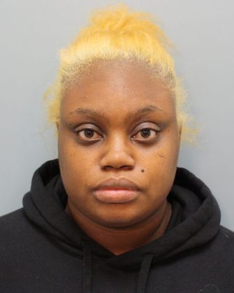 Mugshot of a woman arrested in connection with the death of her eight-year-old son.