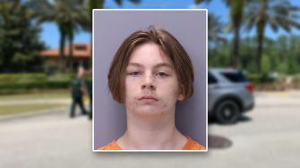 14-year-old Aiden Fucci, the suspect in the murder of Tristyn Bailey.