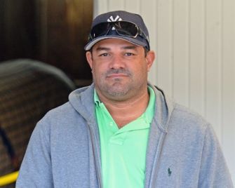 Thoroughbred horse trainer Jorge Navarro, who pleaded guilty to doping horses.