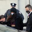 Miya Ponsetto being escorted by law enforcement officers following her arrest. Miya Ponsetto being escorted by law enforcement officers following her arrest.