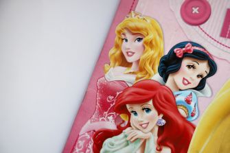 Image of animated Disney princesses, including characters resembling snow white, Sleeping Beauty, and Ariel.