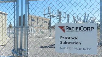 PacifiCorp's Penstock Substation, an energy facility linked to the liability ruling in wildfires.