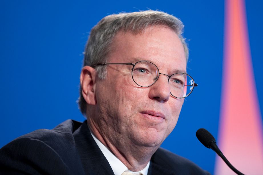 Google CEO Eric Schmidt