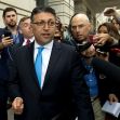 Makan Delrahim, the former Assistant Attorney General for the Antitrust Division, surrounded by reporters as he leaves the DOJ. Makan Delrahim, the former Assistant Attorney General for the Antitrust Division, surrounded by reporters as he leaves the DOJ.