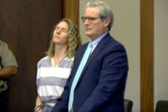 Ruby Franke in court during her sentencing for child abuse charges.