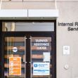 Entrance to a Taxpayer Assistance Center at the Internal Revenue Service (IRS) building. Entrance to a Taxpayer Assistance Center at the Internal Revenue Service (IRS) building.