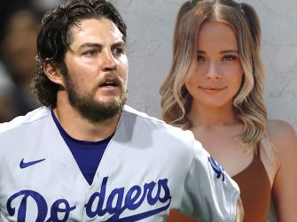 Image of former MLB pitcher Trevor Bauer and his accuser Lindsey Hill, highlighting their recent settlement of civil lawsuits amid Bauer's suspension from baseball.