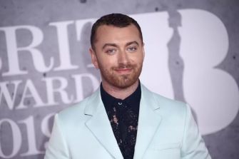 Image of Sam Smith at the 2019 Brit Awards.