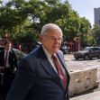 U.S. Senator Bob Menendez arriving at court during his corruption trial. U.S. Senator Bob Menendez arriving at court during his corruption trial.