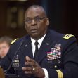U.S. Secretary of Defense Lloyd J. Austin speaking during a Senate Armed Services Committee hearing. U.S. Secretary of Defense Lloyd J. Austin speaking during a Senate Armed Services Committee hearing.