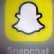 The logo of the social network and messaging app Snapchat on a smartphone screen. (Kirill Kudryavtsev/AFP via Getty Images)
