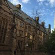 A view of Yale University’s campus featuring its historic buildings and the iconic Harkness Tower. A view of Yale University’s campus featuring its historic buildings and the iconic Harkness Tower.