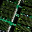 Nvidia graphics processing units arranged in a server. Nvidia graphics processing units arranged in a server.