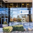 Exterior view of a U.S. Citizenship and Immigration Services office building. Exterior view of a U.S. Citizenship and Immigration Services office building.