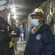 Emergency officials assess damage and discuss next steps after a deadly fire at a Bronx apartment complex. Emergency officials assess damage and discuss next steps after a deadly fire at a Bronx apartment complex.